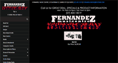 Desktop Screenshot of fernandezmusic.com.au